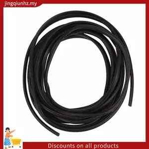 16FT / 5M Đen Đúc Viền Dải Cao Su Bảo Vệ Cạnh Xe