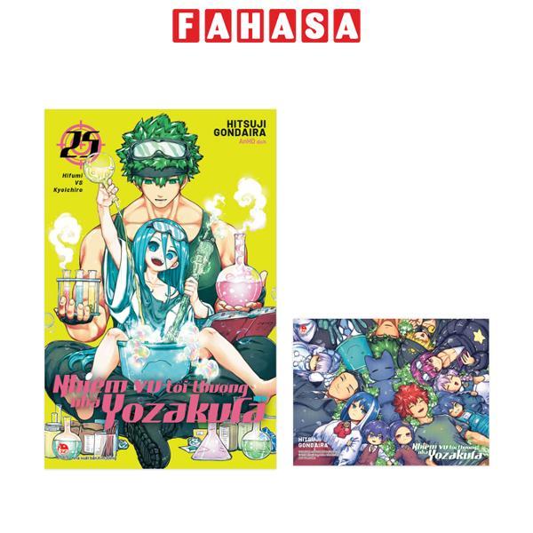Sách - Nhiệm Vụ Tối Thượng Nhà Yozakura - Tập 25 - Hifumi VS Kyoichiro - Tặng Kèm Postcard