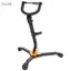 Toyuvn Kim loại có thể gập lại có thể điều chỉnh được Alto Tenor Saxophone Tripod Stand chắc chắn Nhẹ Dễ dàng mang theo Màu đen