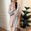 Shop Quốc Gia Hợp Thời Trang Cotton Polyester Homewear Jiangnan Series Nhỏ Lười Dài Tay Phù Hợp Với Otaku Retro Thoáng Khí Bộ Đồ Ngủ