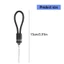 60W Fast Charging Double Type C Cable with Keychain for Phones Tablets Laptops