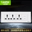 Bảng điều khiển ổ cắm công tắc Litai Loại 118 Ổ cắm 12 lỗ mười hai lỗ đa chức năng giấu kín Ổ cắm tiêu chuẩn Hồng Kông của Anh 26.3.26
