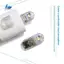 Đèn LED cắm USB cho Power Bank, Đèn sách Mini máy tính Đèn ngủ di động cho máy tính xách tay đọc sách Đèn ấm áp