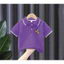 Áo Sơ Mi Polo Trẻ Em In Hình Máy Bay Tay Ngắn Unisex Hàng Đầu Mặc Đi Học Hàng Ngày