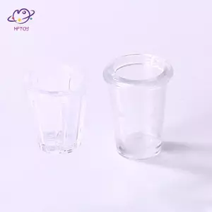 HFTOY 5 Chiếc Nhà Búp Bê Mini Mô Phỏng Cốc Nước Nhà Búp Bê Phụ Kiện Nhà Bếp DIY Trang Trí Nhà Búp Bê Phụ Kiện ~