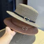 Mũ Xuân Hè Phong Cách Mới Mũ Rơm Nữ Mũ Chống Nắng Thời Trang Retro Pháp Flat Top Mũ Ngoài Trời Bên Biển Chống Nắng Mũ Hợp Thời Trang