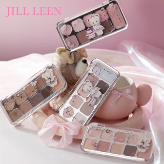 Phấn mắt JILLL LEEN Chín màu Phấn mắt toàn diện Đĩa đa năng Màu ngọc trai hàng ngày Dễ dàng tô màu Làm nổi bật Bảng phấn mắt đa chức năng Đường viền