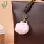 Hoạt Hình Lông Thỏ Bóng Móc Khóa Mềm Mại Dễ Thương Lông Thỏ Búp Bê Túi Quyến Rũ Động Vật Xe Móc Khóa Túi Đồ Trang Trí