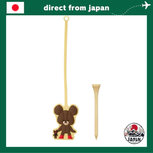 Marushin Gachapin & Mukku Golf Tee Keeper – Dụng cụ giữ tee golf nhân vật dễ thương kèm dây silicone