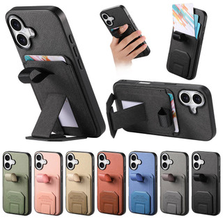 Ốp Lưng Chống Trơn Trượt Cho Honor 500 400 300 Ultra 200 Lite Magic 8 GT Pro X70 X9D Đựng Thẻ Đứng Ẩn Vỏ Điện Thoại