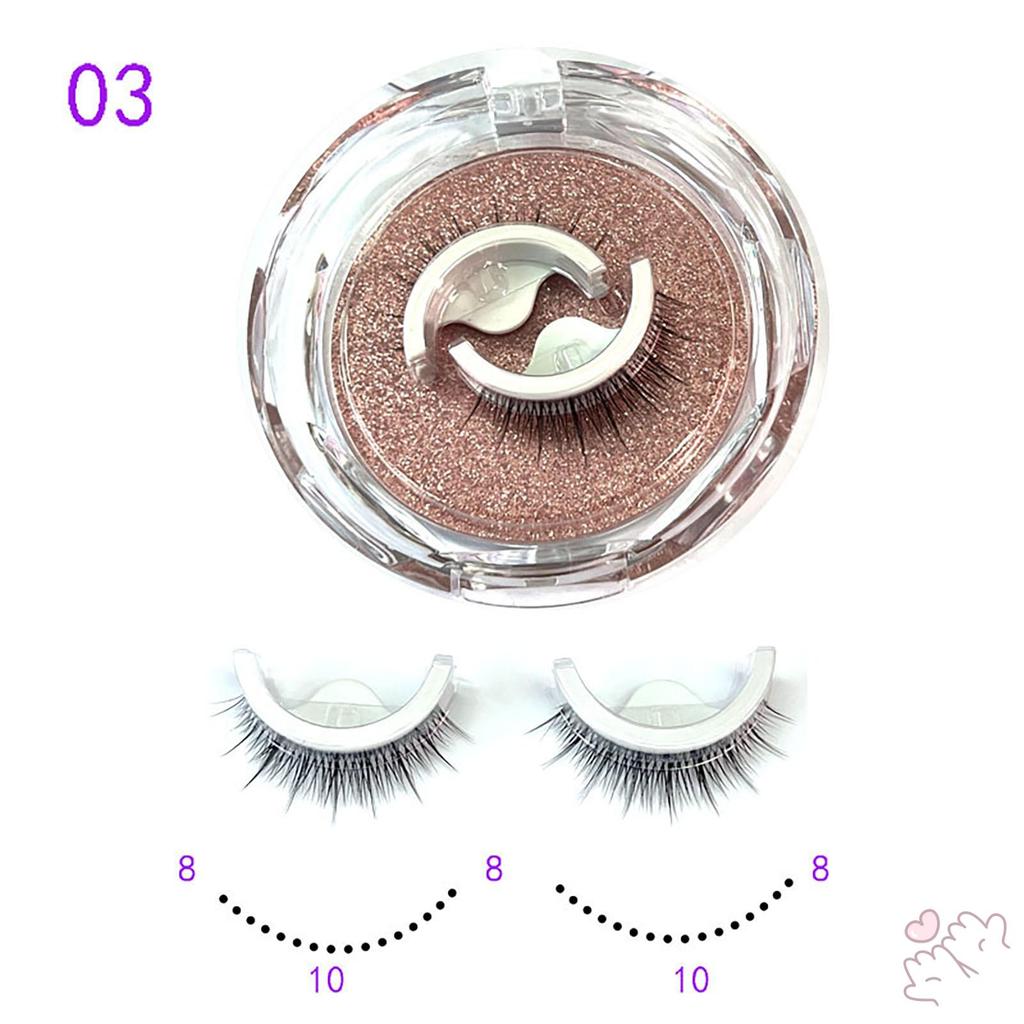 IOIIK Lông Mi Giả Lông Mi Không Keo Handmade Có Thể Tái Sử Dụng Wispy Lông Mi Dải Dành Cho Nữ Và Bé Gái Trang Điểm DIY
