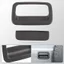Phụ kiện tay nắm cửa ngoại thất phía sau ô tô cho Jimny JB64 JB74W 2019-2023 Vỏ tay nắm cửa Phụ tùng thay thế 2 Cái / bộ