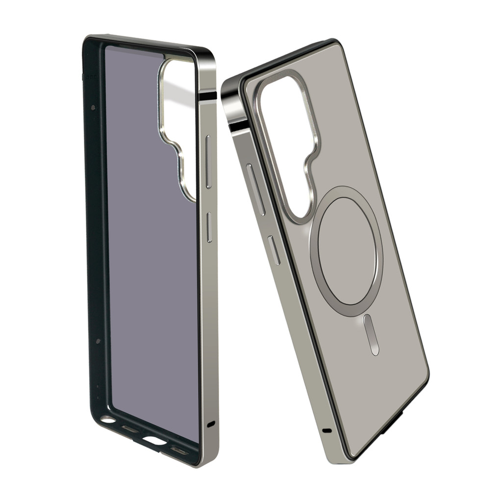 Ốp Điện Thoại Khung Kim Loại Tổng Hợp Màu Sắc Chính Hãng, Dành Cho Samsung Galaxy S25 Ultra Chống Rơi Bảo Vệ Từ Tính Ốp Lưng