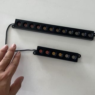 Thanh đèn led 10cm và 30cm nháy nhiều màu Tự chuyển chế độ cho xe