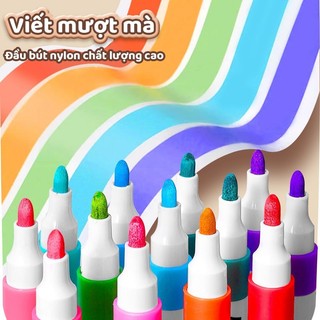 Bút Màu Acrylic Marker Cho Học Sinh Bộ Màu Chống Thấm Nước, Ngòi Bút Mềm Không Lem, Hoàn Hảo Để Vẽ Tranh Sáng Tạo