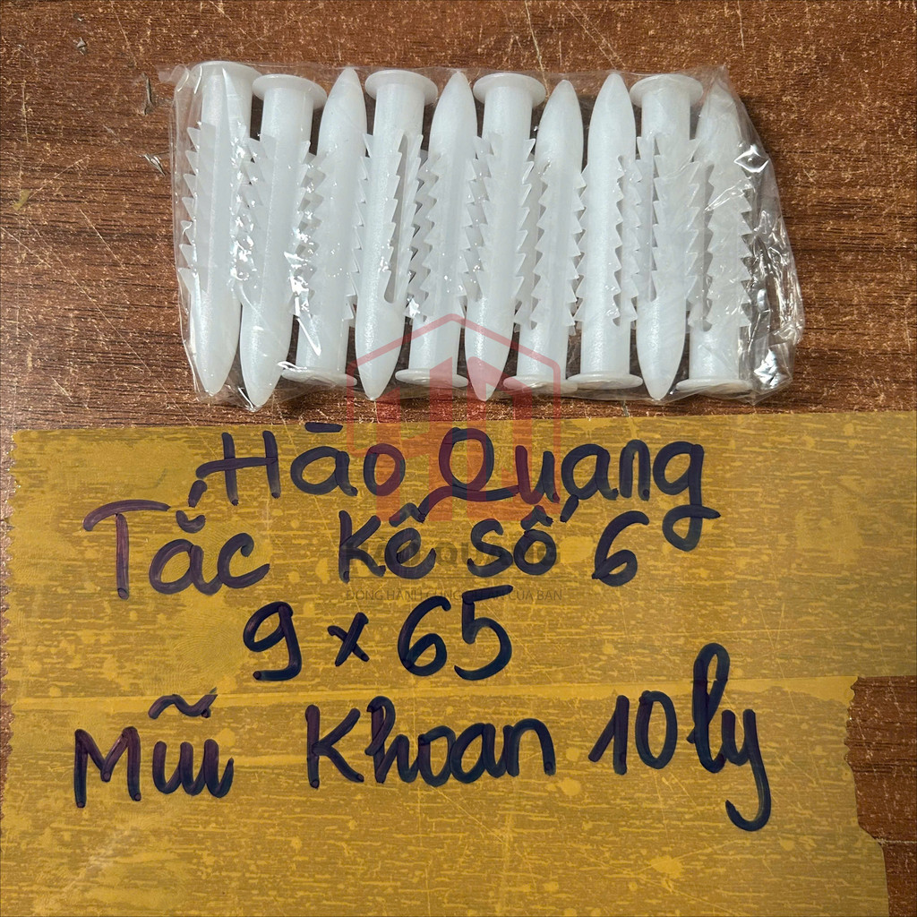 Bộ Tắc Kê Nở Nhựa – Phụ Kiện Treo Tường, Khoan Bê Tông Siêu Bền Siêu chắc