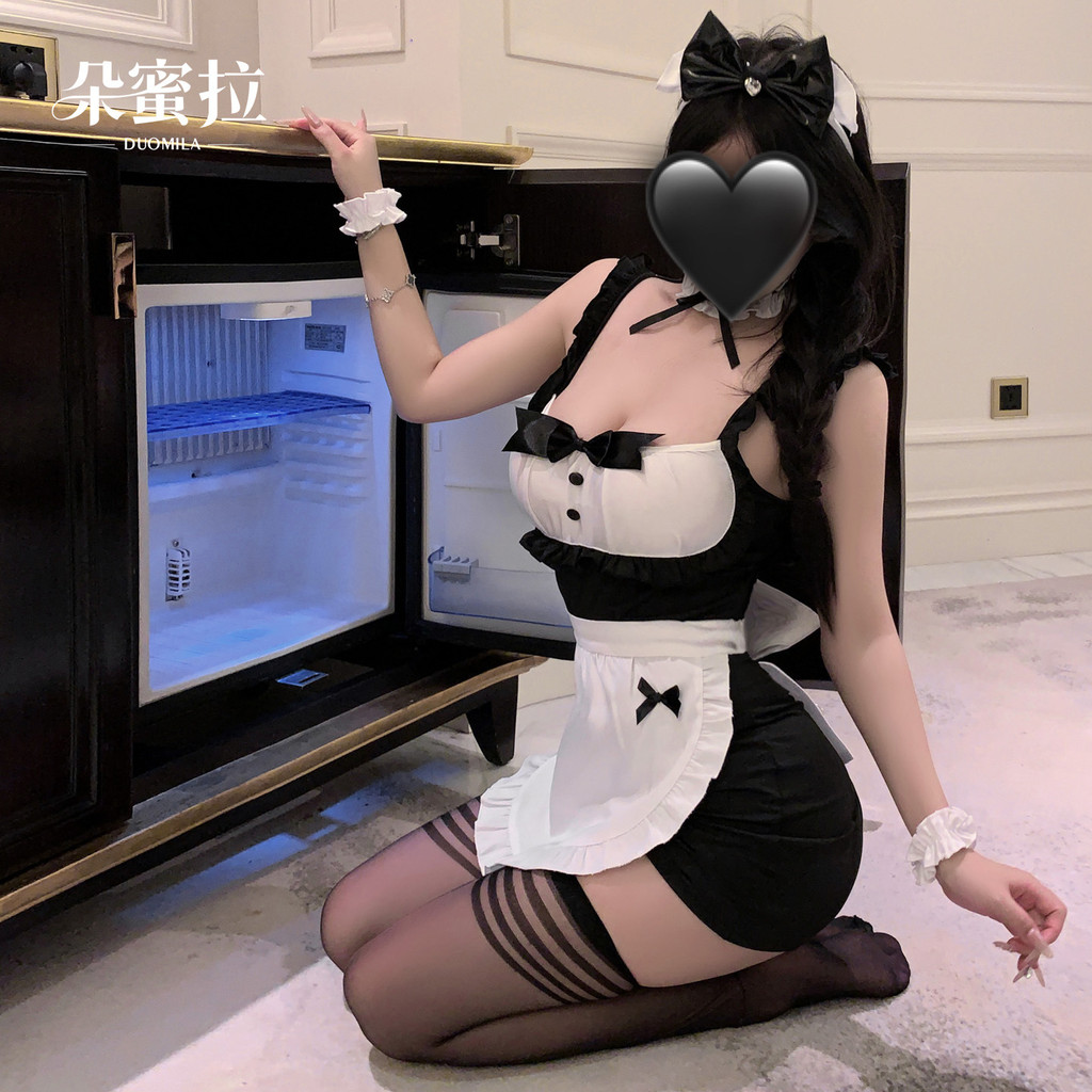 Gợi Cảm Áo Top Người Giúp Việc Phù Hợp Đồng Phục Miễn Phí