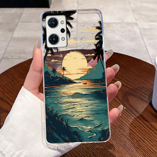 Ốp Lưng TPU Mềm Cho OPPO Reno 7A 9A Phiên Bản Nhật Bản Sang Trọng Dễ Thương Thỏ Tình Yêu Ngộ nghĩnh Trong Suốt Silicon Bảo Vệ Điện Thoại Mặt Sau Vỏ