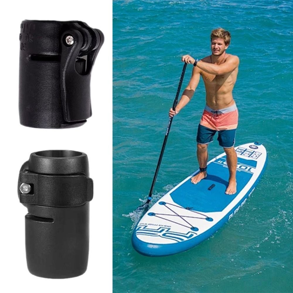 Kẹp mái chèo SUP đa chức năng màu đen bền lâu, dễ điều chỉnh cho kayaking