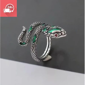 Nhẫn nữ có khí chất thời trang màu xanh lam đa năng và tinh tế