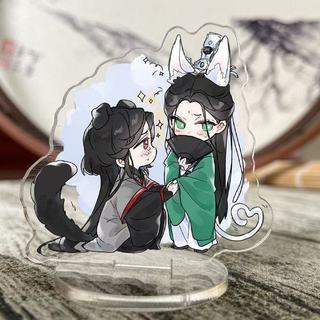Hệ thống tự cứu lấy nhân vật phản diện cặn bã Shen qingqiu Luo binghe móc khóa Acrylic hóa trang tượng đ