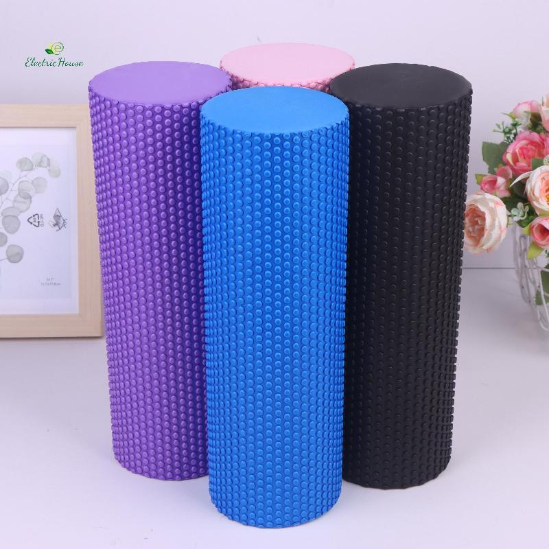 Con lăn yoga tròn EVA xốp xi lanh cho Pilates và tập luyện tại nhà - Đường kính 10cm, chiều dài 30cm