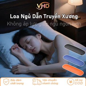 Loa Ngủ Dẫn Truyền Xương - Pin Siêu Bền, Tự Hẹn Giờ, Âm Thanh Riêng Tư Cho Giấc Ngủ Sâu & Du Lịch