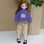 Bộ trang phục búp bê EDIWANY 1 / 6 BJD, Quần áo búp bê 30cm phong cách mùa thu đông xinh xắn, Áo len thời trang dễ thương Áo khoác búp bê thông thường Quà tặng đồ chơi bé gái