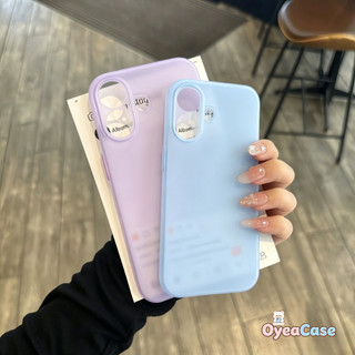 Ốp Silicon Mờ Dopamine Ice Mist Cho Samsung Galaxy A17 A16 M15 F15 A15 M15 F15 A14 M14 F14 A13 M13 A12 M12 F12 A11 M11 Vỏ Cam Sống Động Thẩm Mỹ Vỏ Mỏng Dễ Thương