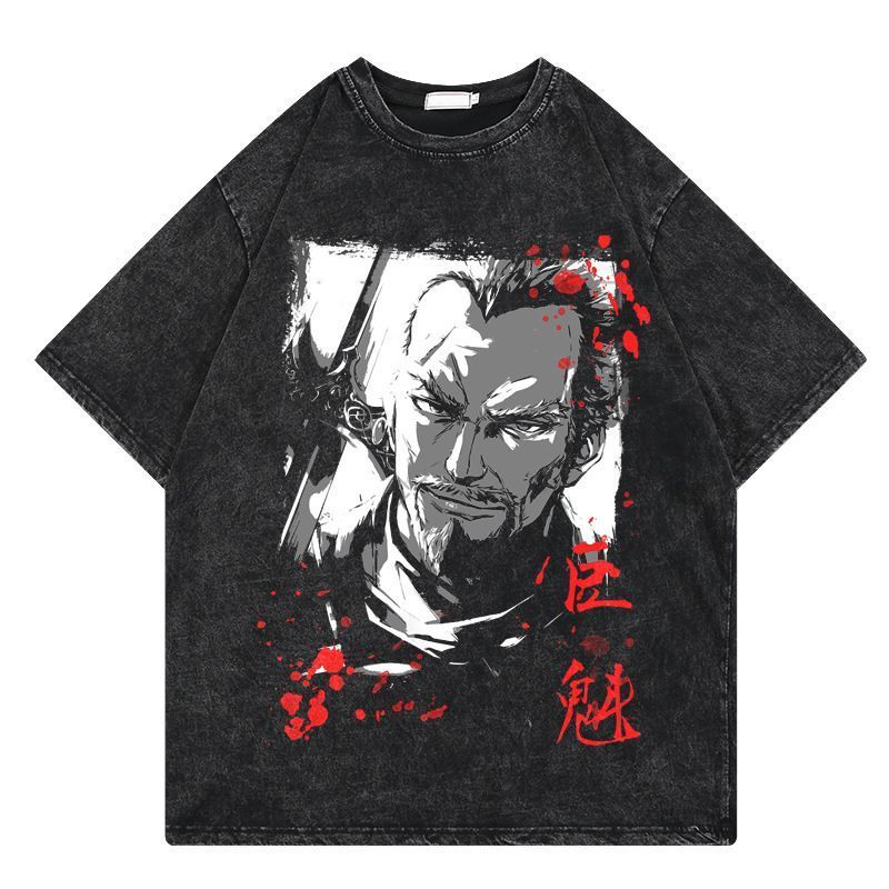 Anime Nhật Bản VINLAND SAGA - Áo thun nam nữ phong cách retro, tay ngắn, phù hợp đường phố và hàng ngày
