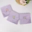 Vải thêu hoa NKSFX, Khăn tay vuông mềm có thể tái sử dụng, Vải Cotton Hankies thanh lịch dành cho nữ