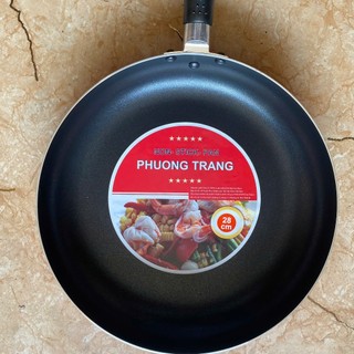 Chảo Chống Dính Cao Cấp Phương Trang 1 Tay Cầm – Nhiều Size Lựa Chọn KHÔNG DÙNG BẾP TỪ