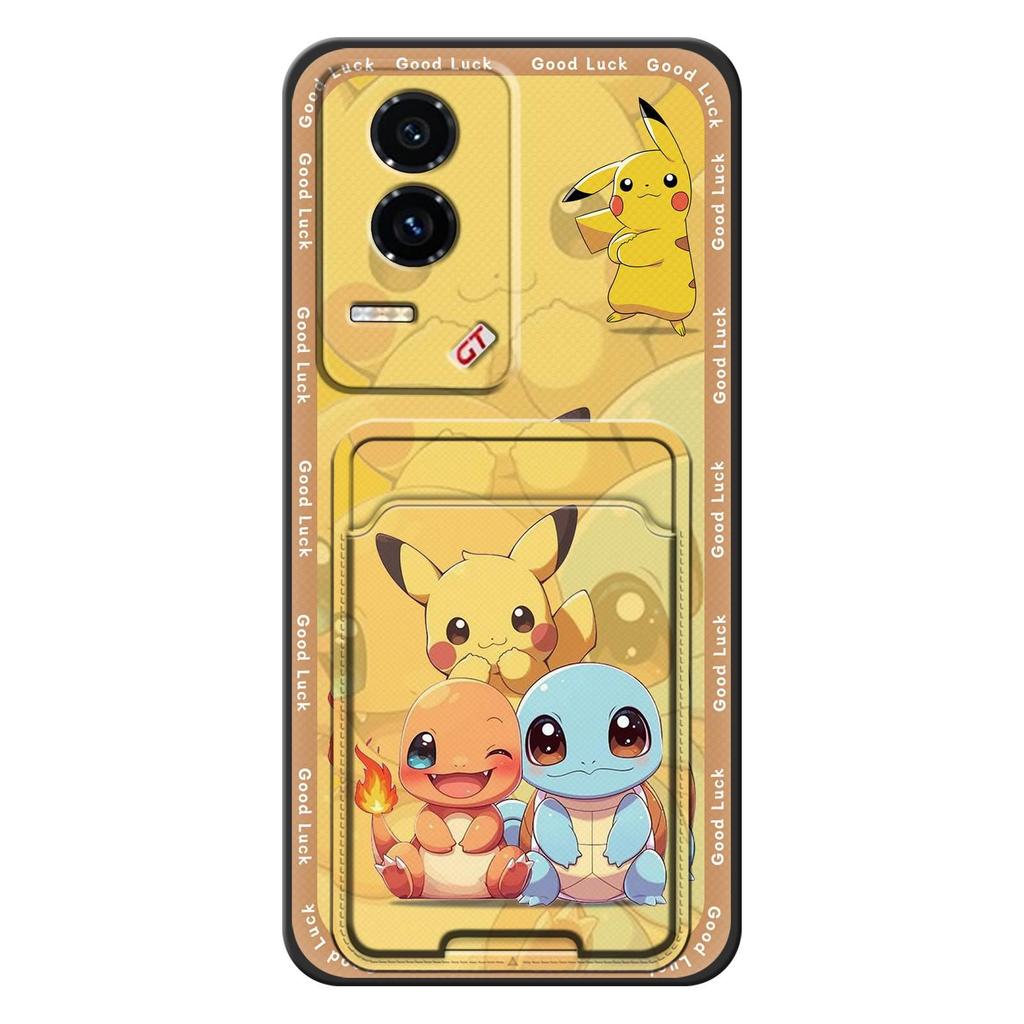 Ốp điện thoại Honor GT, vỏ TPU bền, bọc toàn bộ, khe cắm thẻ, bảo vệ chống va đập/bụi/nước, thiết kế hoạt hình dễ thương