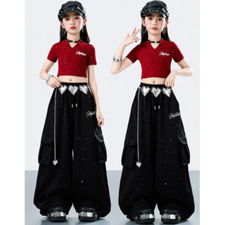 Đồ nhảy hiện đại cho bé gái Bộ tập nhảy cho Quần hiphop bé trai Bộ tập nhảy cho Croptop Đồ nhảy hiphop Đồ tập nhảy cho bé Đồ cảnh sác cho Đồ cá tính cho bé gái Quần áo hiphop