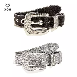 Thắt lưng nữ kim cương giả sáng bóng, phù hợp người lớn [Mina]