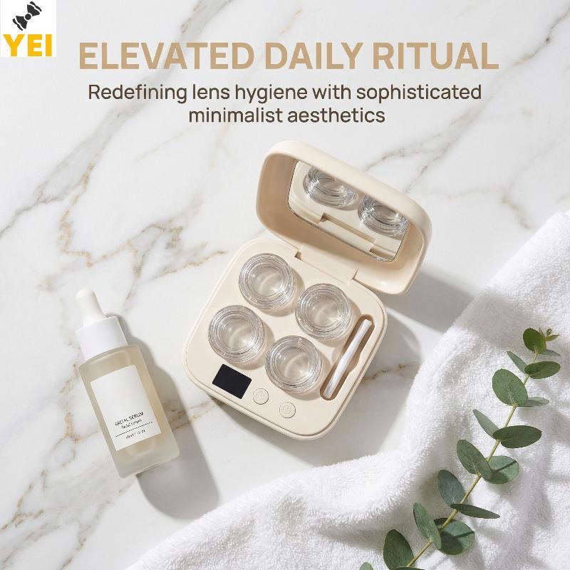 < YEI > Máy sạc loại C Thiết bị làm sạch ống kính mềm siêu âm di động Du lịch và gia đình Mới