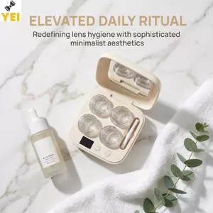< YEI > Máy sạc loại C Thiết bị làm sạch ống kính mềm siêu âm di động Du lịch và gia đình Mới