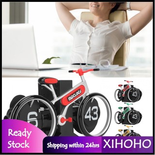 Xihoho Đồng hồ lật xe đạp Dễ đọc Chế độ retro xuống 12 giờ cho văn phòng tại nhà