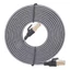 Fol Flat CAT8 Dây Mạng Tốc Độ 40Gbps Lõi Đồng Bện Và Lá Chắn Cáp Khả Năng Tương Thích Đa Năng Tiết Kiệm Không Gian