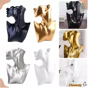 Giá đỡ đựng đồ trang sức CHEESELY, trưng bày hình nộm mặt bên, đồ trang trí thủ công nhựa