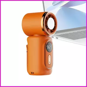 Quạt Cá Nhân Nhỏ 180 Độ Xoay Dụng Cụ Làm Mát Sạc USB Quạt Di Động Cầm Tay Cho Trẻ Em Học Sinh Mùa Hè lyuvn