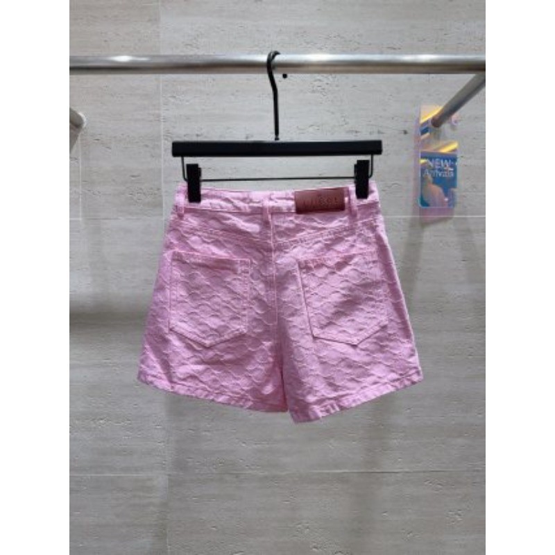Quần short Jacquard lưng cao mới dành cho nữ