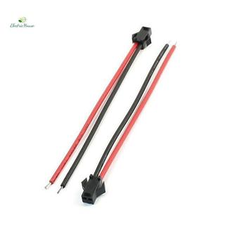 [Nhà Điện] 10 Cặp Đầu Nối SM Dài Đầu Nối Dây Cắm Nam Đến Nữ Đầu Nối Dây Màu Đỏ Và Dây Đèn LED Downlight Đèn Trần mới