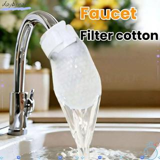 Bộ lọc vòi 10 / 50 Bộ lọc vòi, Bộ lọc vòi dày đa năng Cotton, Chống bắn tung tóe với túi lọc nước vòi có dây đeo chữ T