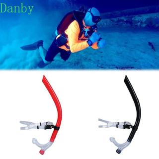 Ống thở lặn bơi DANBY, Ống thở tập bơi có thể điều chỉnh thoải mái, Ống thở chống sóng bằng silicon mềm Thiết bị lặn ống thở có thể tháo rời Kid