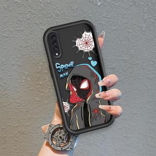 Ốp Lưng Cho Samsung A50 A30S A50S Hoạt Hình Silicon Cầm Tay Mềm Ốp lưng TPU Spider Man Cool Boy Angel Eye Chống Sốc Ốp Lưng