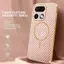 Ốp Lưng Cho Realme 16 Pro Plus 3D Họa Tiết Da Chống Trơn Trượt Khung Mạ Điện Thoại Chống Rơi Vỏ Bảo Vệ