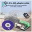 Cáp chuyển đổi thiết bị cổng nối tiếp USB 2.0 sang RS485 -485 RS422 DB9 COM, PL2303