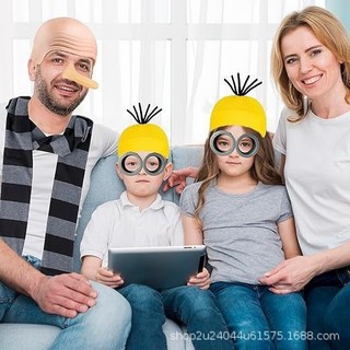 Despicable Me Minion Kính Cosplay Người Halloween Cosplay Đạo Cụ Lễ Hội Vui Nhộn