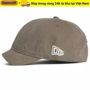 Mũ bóng chày Essenceh ngắn vành cotton, phong cách trucker